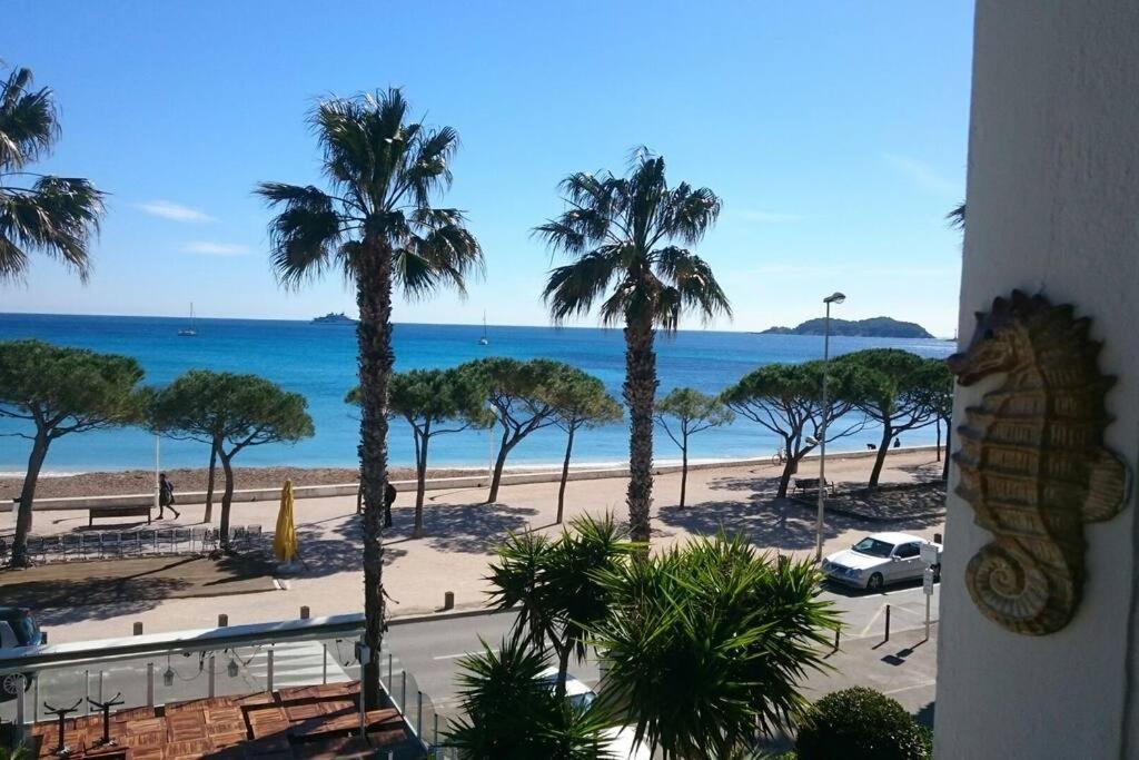 T3 Sur La Plage Vue Feerique Mer,Wifi, Parking Inclus , Clim La Ciotat Exterior foto